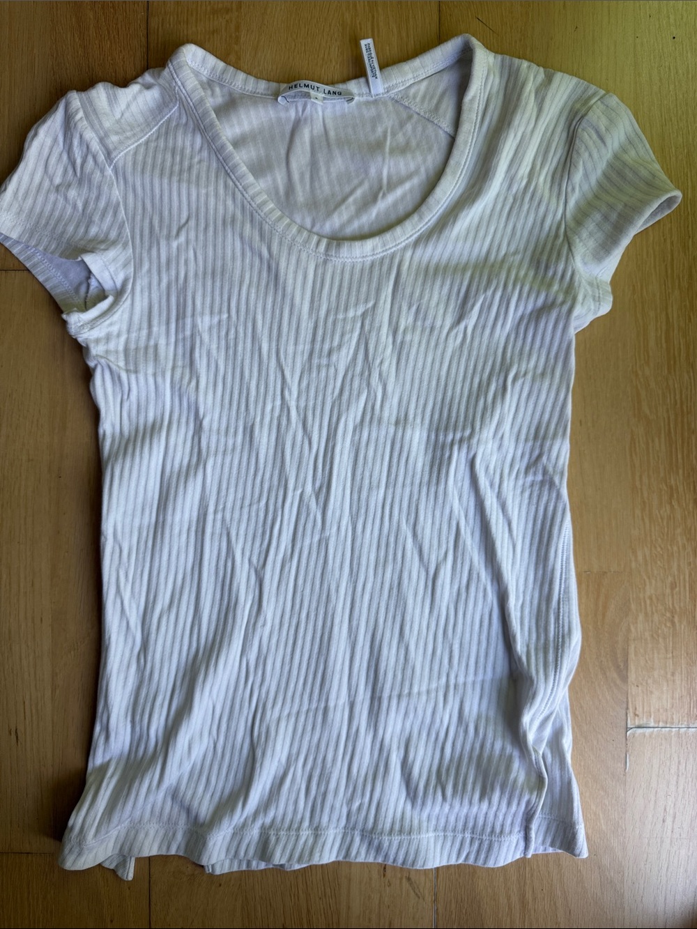 Helmut Lang white Tee size S